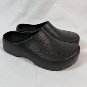 Birkenstock Birki Black Clogs Size 41 Mens 8 Womens 10 Slip-Resistant Work Shoes